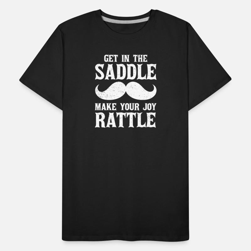 Funny Mustache Saddle