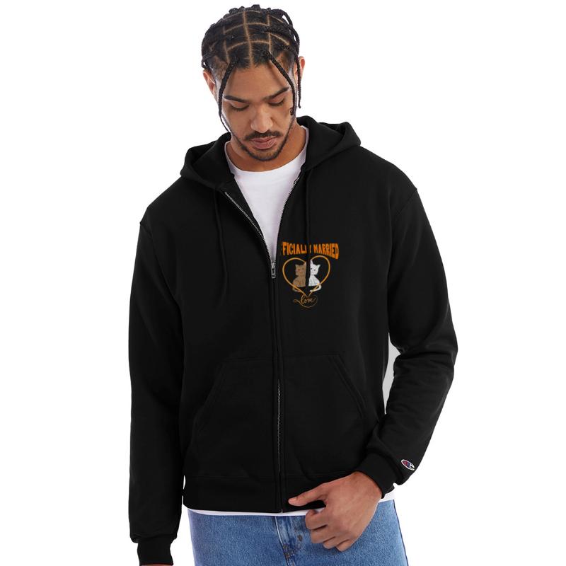 Funny Officially Married Engagement Couple Family