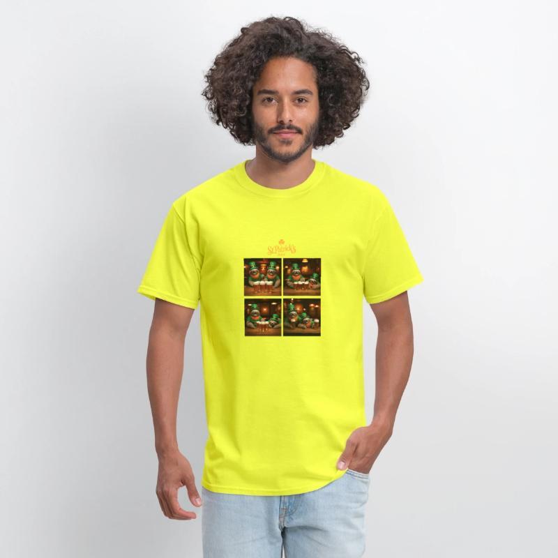 Funny St Patricks Day Sloth's Selfie Leprechaun Ir