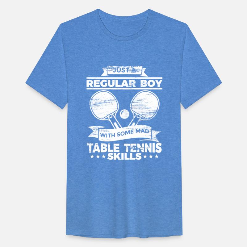 Funny Table Tennis Boy