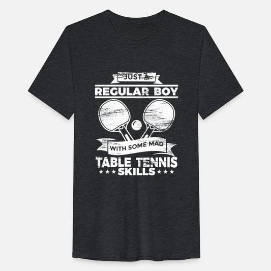 Funny Table Tennis Boy