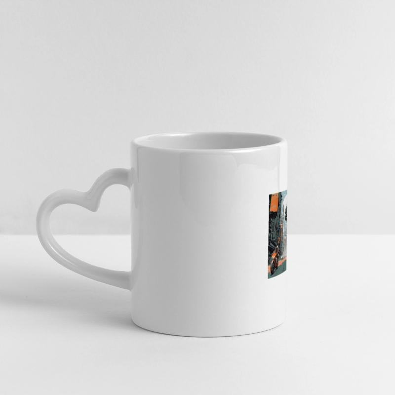 Futuristic Bike Run Through Neon City