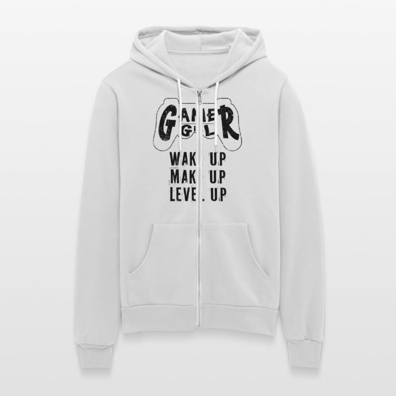 Gamer Girl Wake Up Make Up Level Up