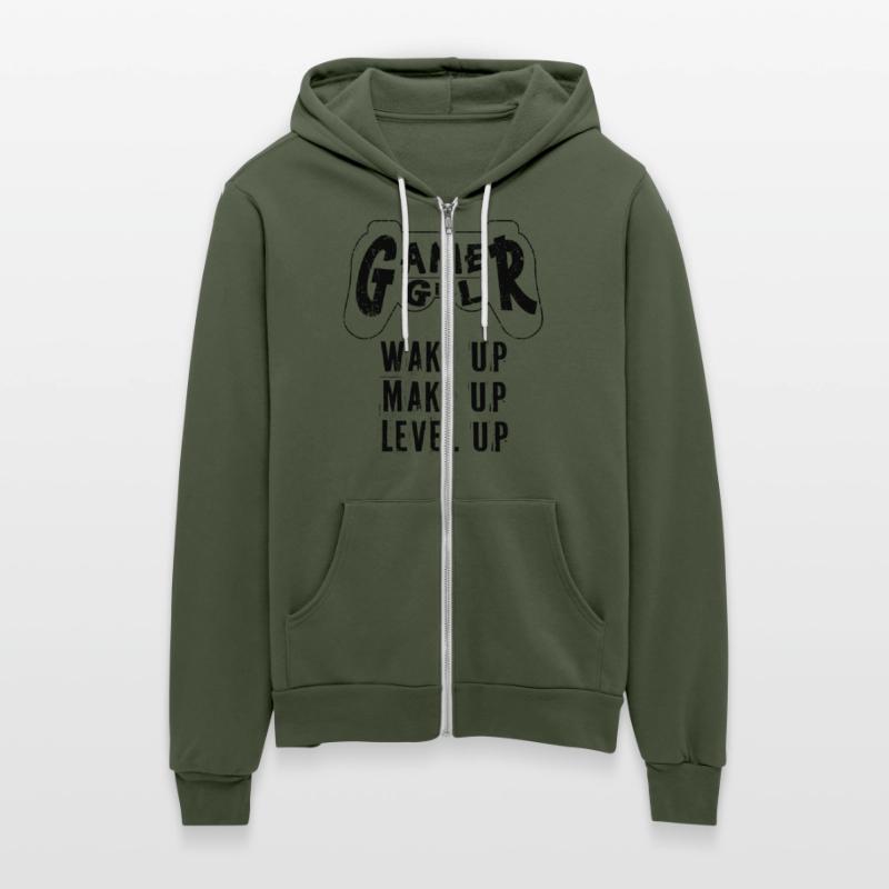 Gamer Girl Wake Up Make Up Level Up