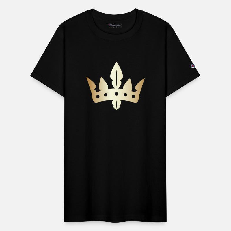 Golden crown king vip gold cool royal vector image
