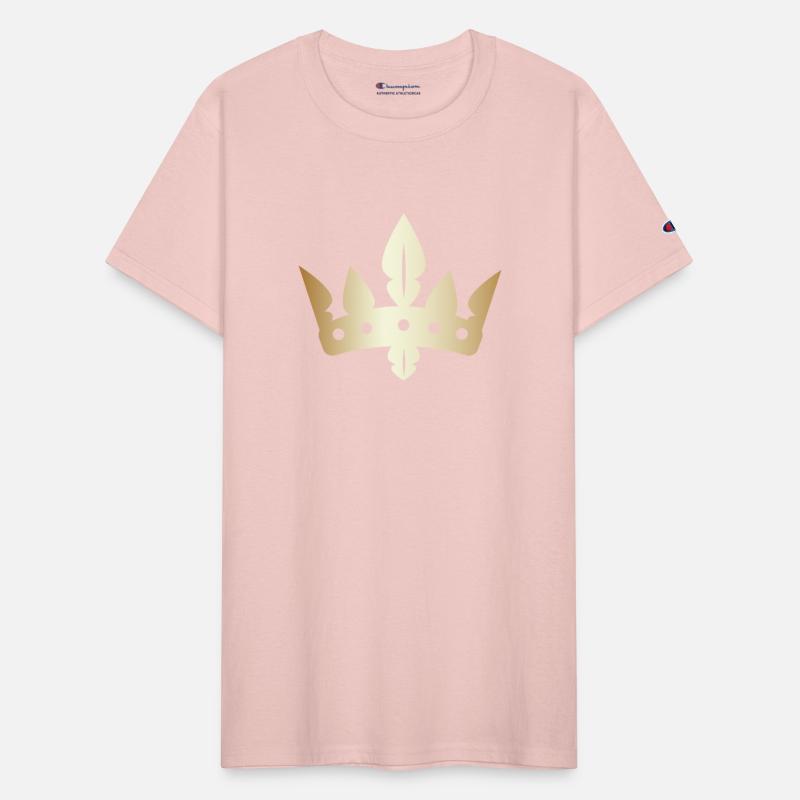 Golden crown king vip gold cool royal vector image