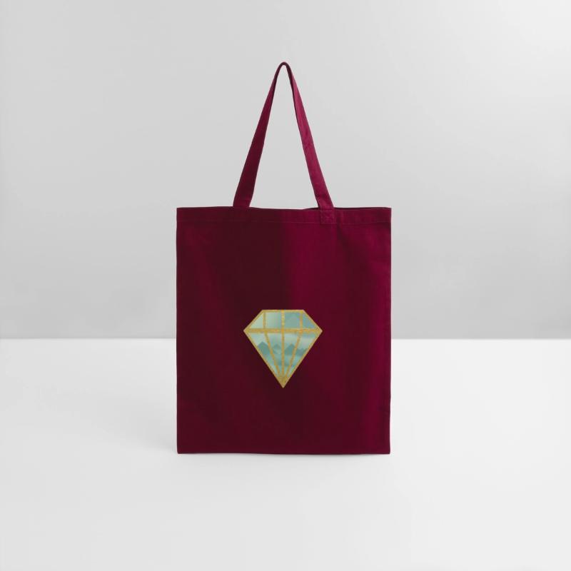 Golden Indie Diamond shape Mountain