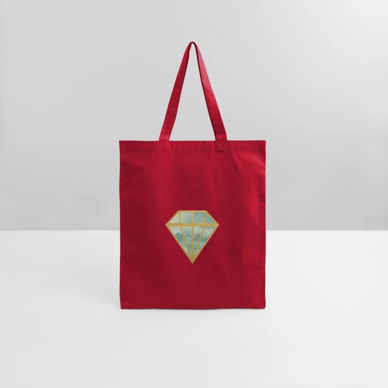 Golden Indie Diamond shape Mountain