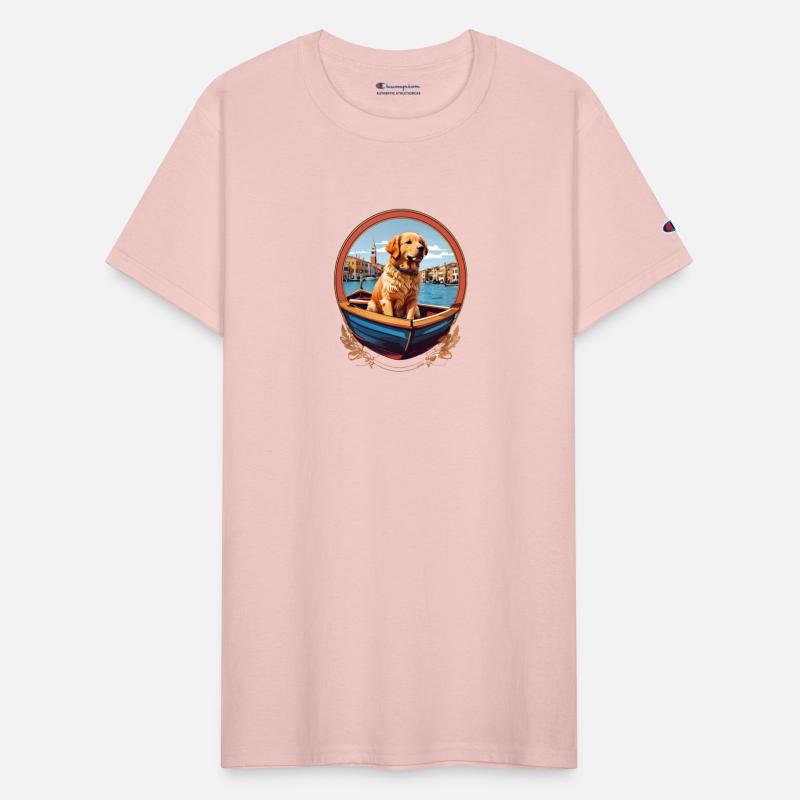 Golden Retriever's Venice Voyage