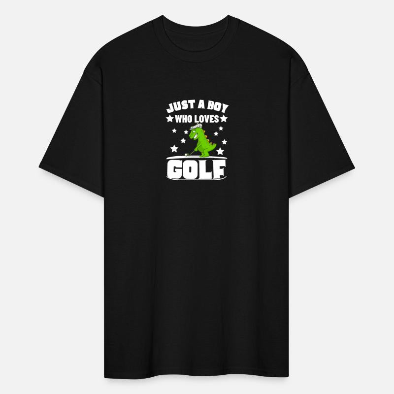 Golfing Dinosaur Just A Boy Who Loves Golf