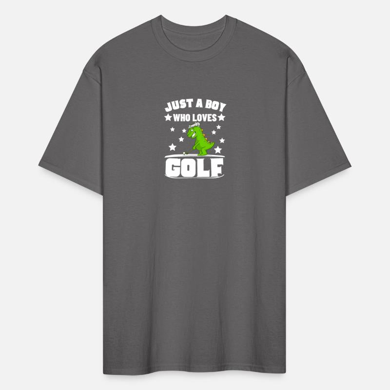 Golfing Dinosaur Just A Boy Who Loves Golf