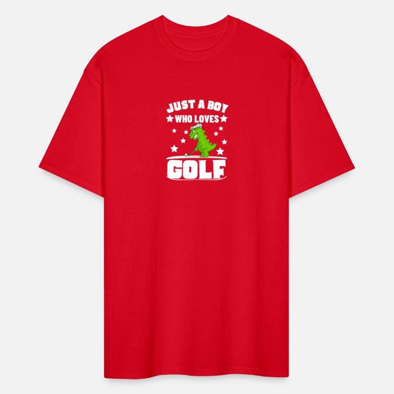 Golfing Dinosaur Just A Boy Who Loves Golf