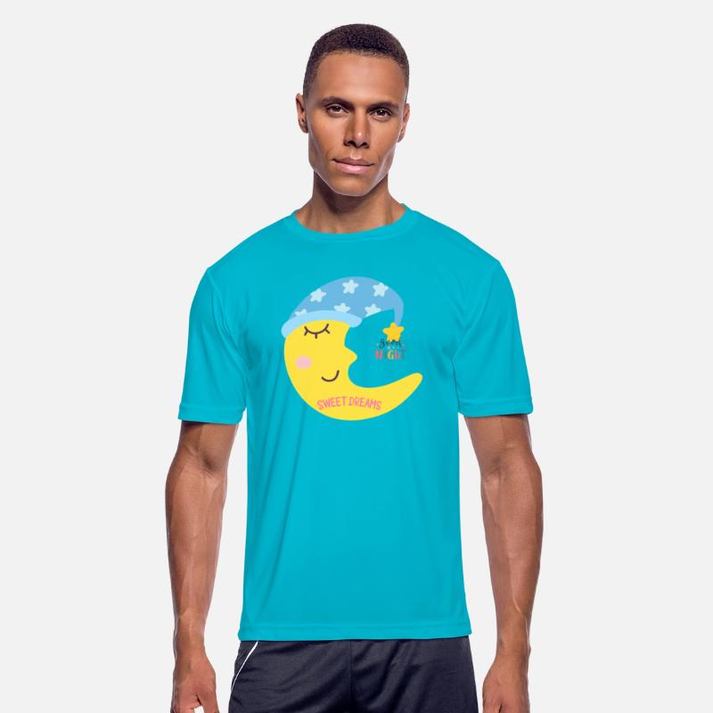 Good Night & Sweet Dreams Half-Moon Design