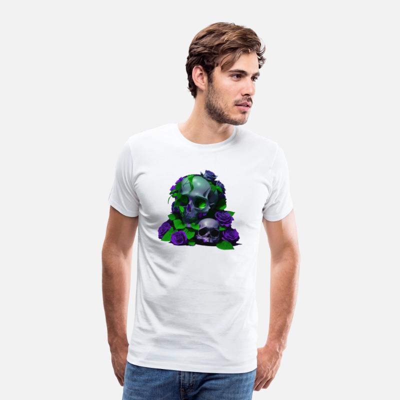 Gothic Elegance Meets Urban Flair: Green and Viole