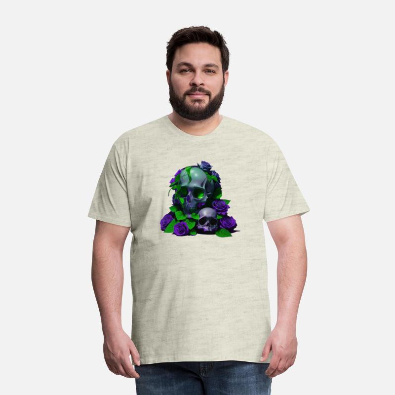 Gothic Elegance Meets Urban Flair: Green and Viole