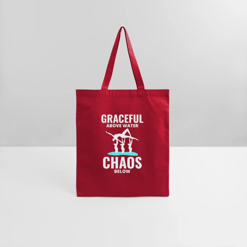 Graceful Chaos Synchronized Swimming Team Swimmer