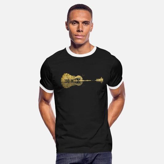 Guitar Nature Trees Birds