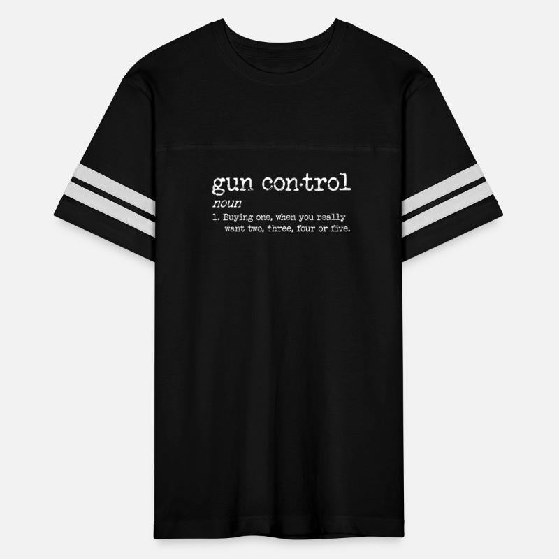 Gun Control Noun Buying one when you really want