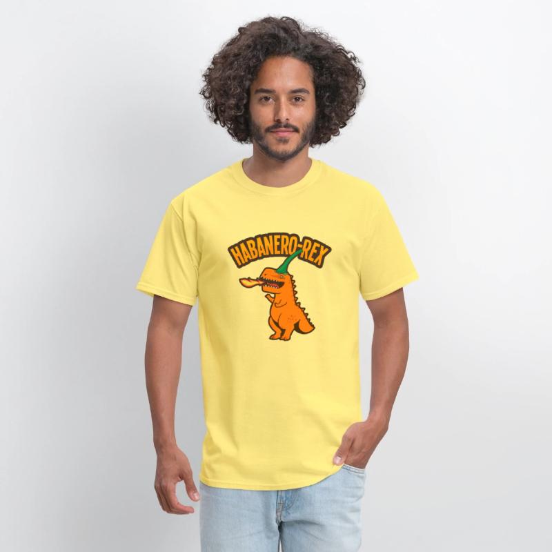 Habanero red pepper dinosaur Design
