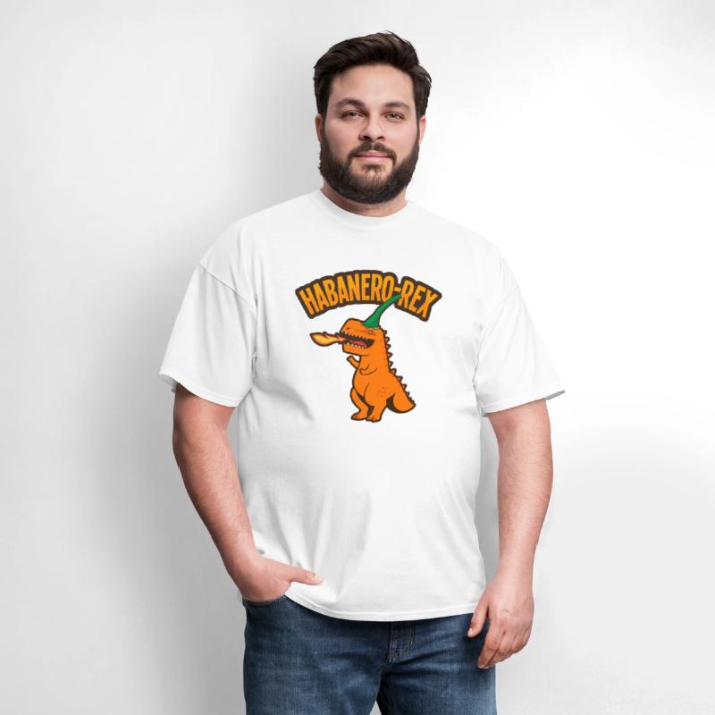 Habanero red pepper dinosaur Design
