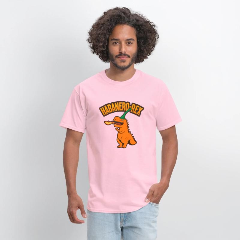Habanero red pepper dinosaur Design