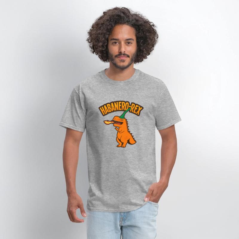 Habanero red pepper dinosaur Design