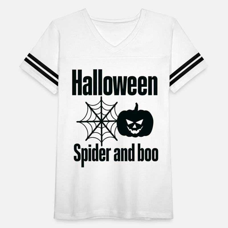 Halloween spider and boo T shirt