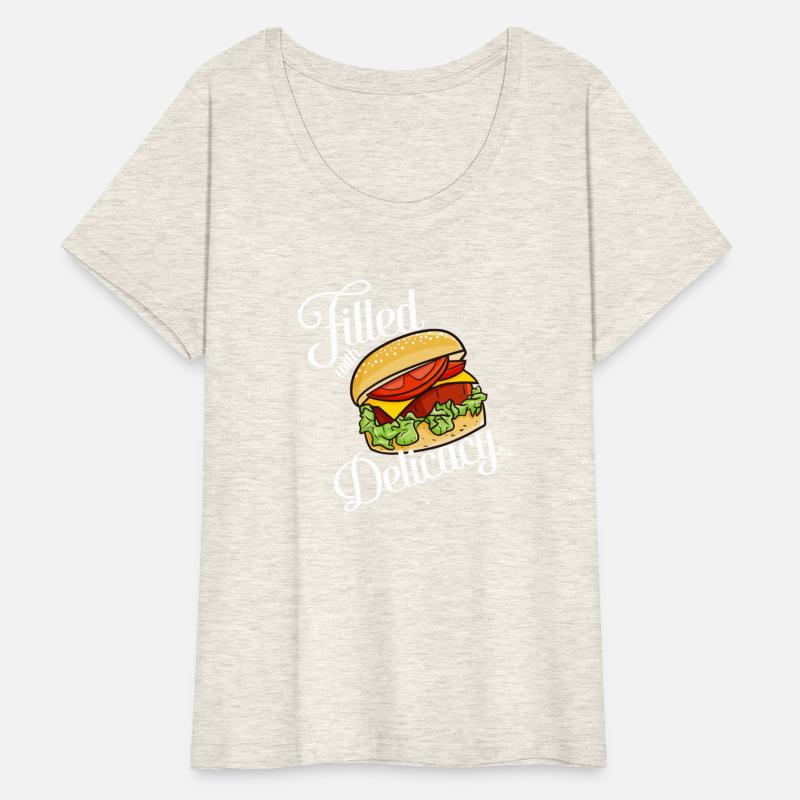 Hamburger Filled With Delicacy