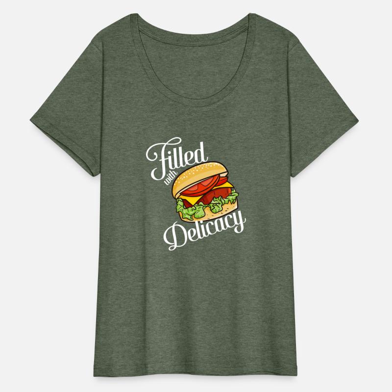 Hamburger Filled With Delicacy