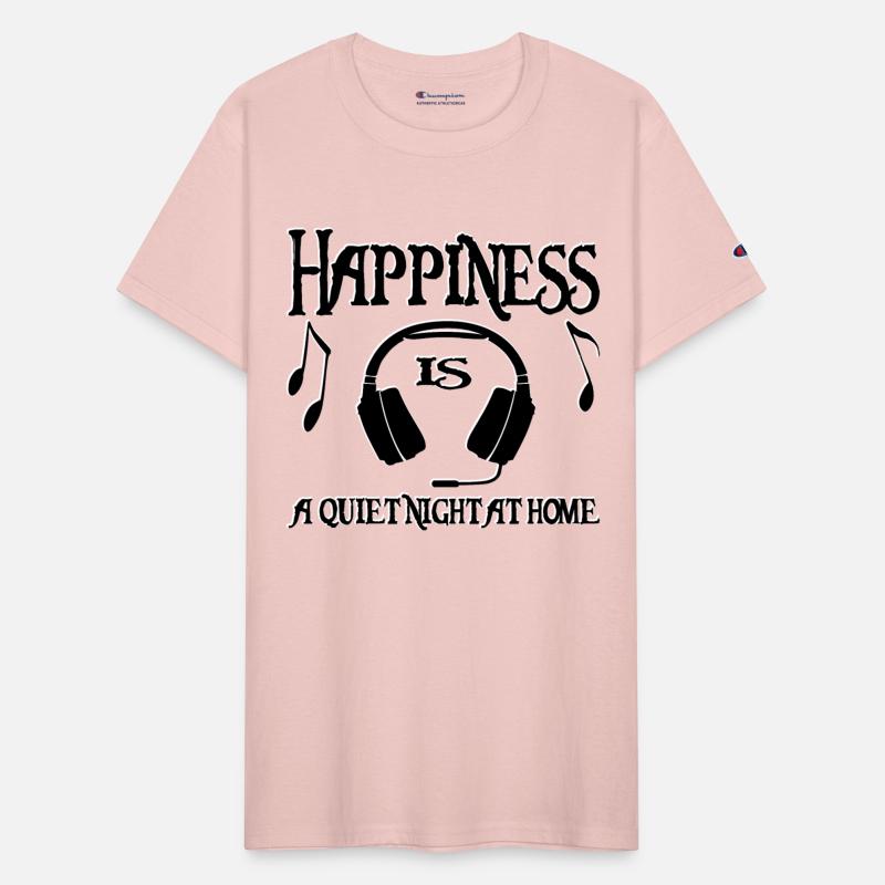 Happiness is a quiet night at home