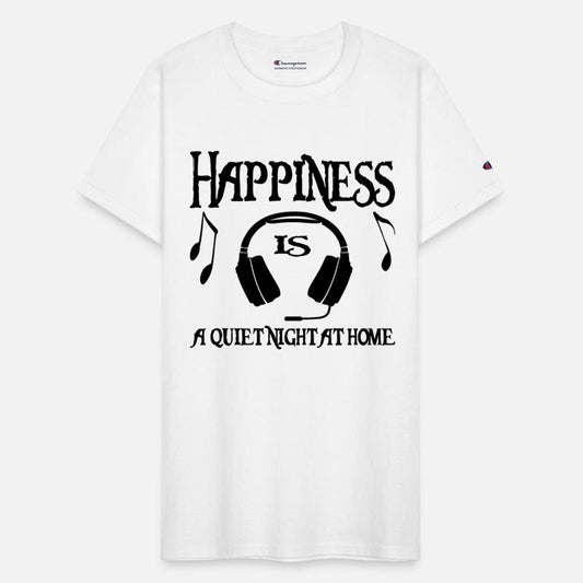 Happiness is a quiet night at home