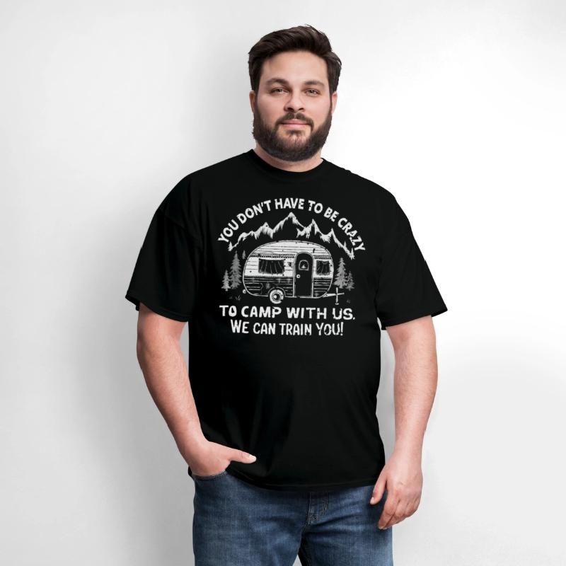 Happy Camper Camping Lover Funny Camper Distressed