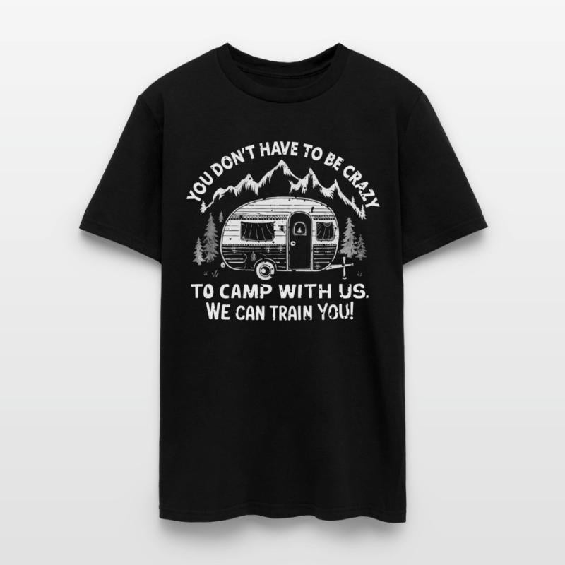 Happy Camper Camping Lover Funny Camper Distressed