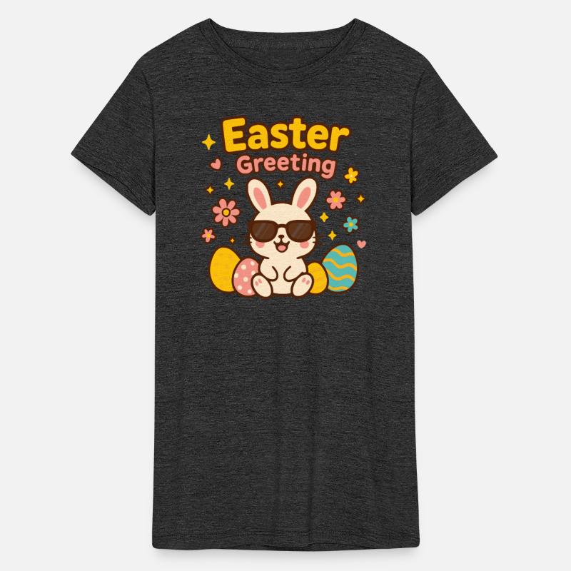 Happy Easter Greeting, Easter bunny Eggs shirts