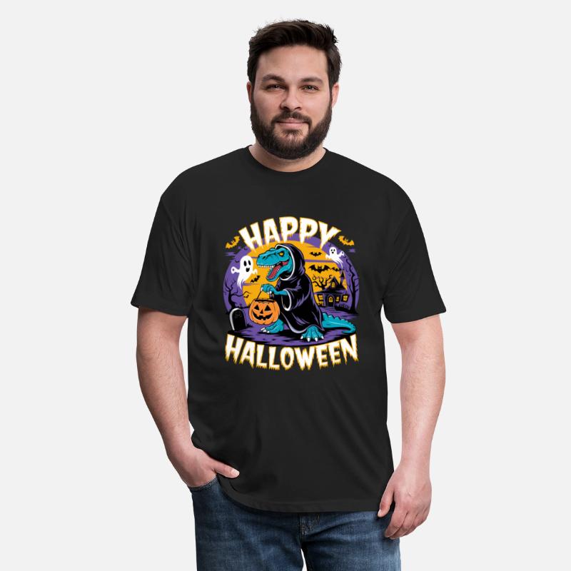 Happy Halloween Dinosaur Trick-Or-Trea