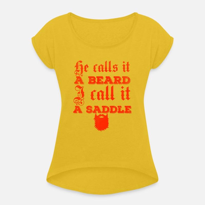 He calls it a beard I call it a saddle