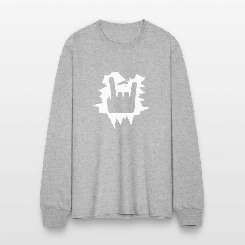 Heavy Metal Fun Hard Rock Music Horns Hand Gesture