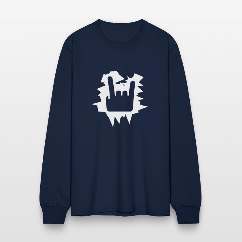 Heavy Metal Fun Hard Rock Music Horns Hand Gesture