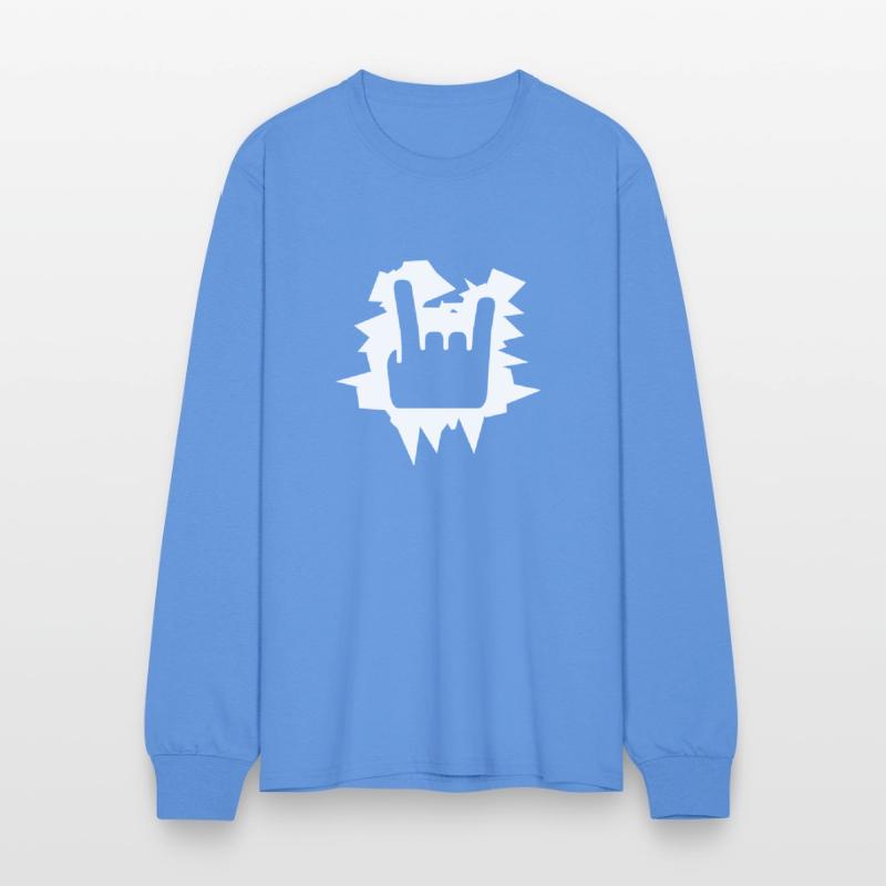 Heavy Metal Fun Hard Rock Music Horns Hand Gesture