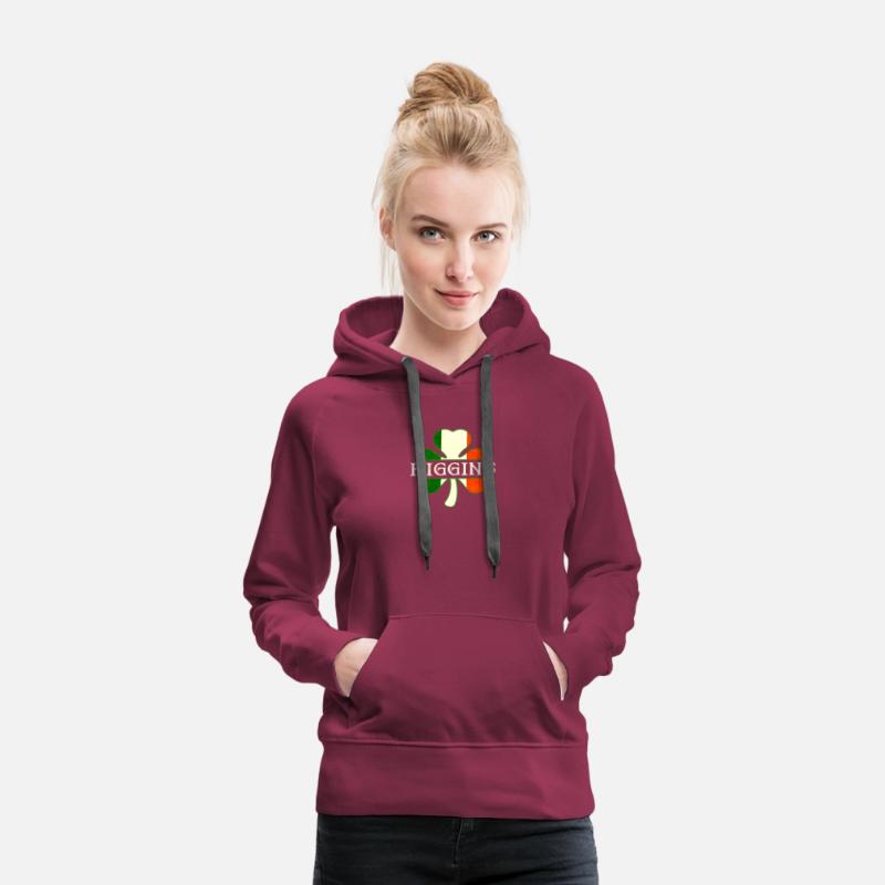 Higgins Irish Surname Ireland Flag Shamrock