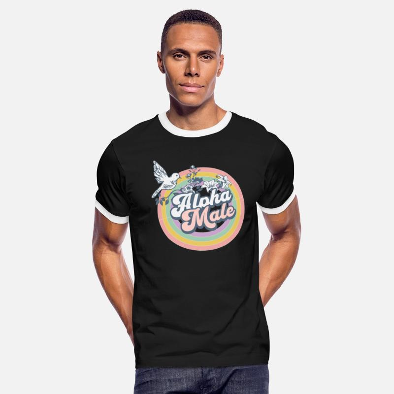 Hippie Style Alpha Male Parody Tee