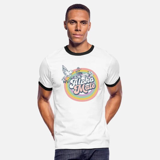 Hippie Style Alpha Male Parody Tee