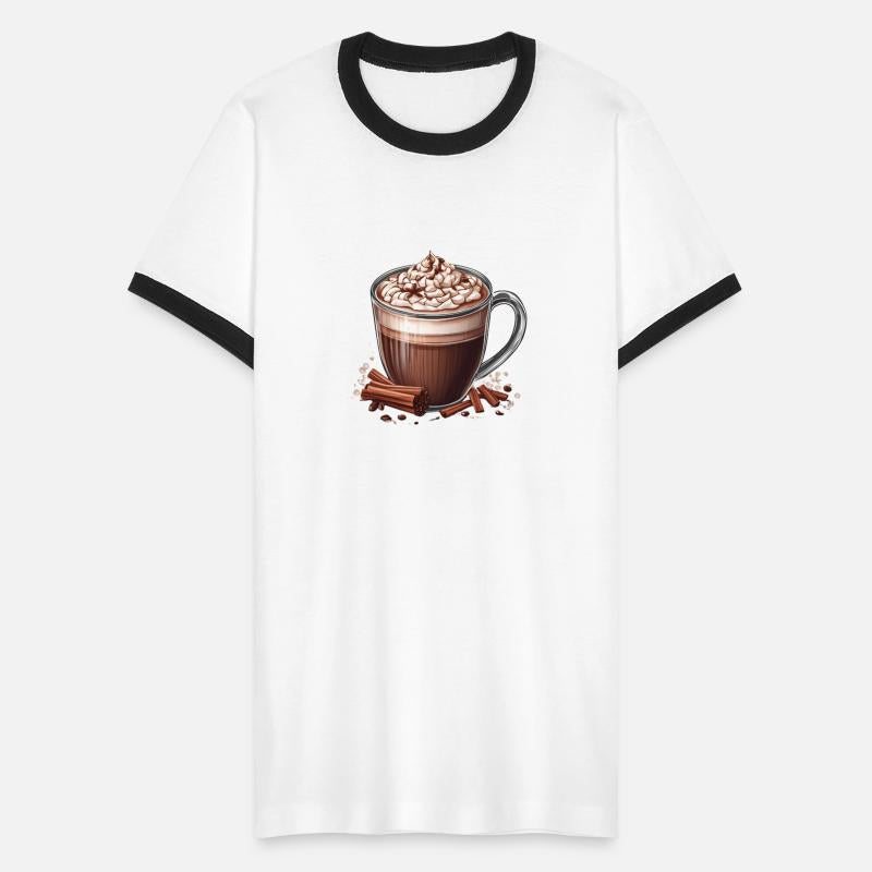 Hot Chocolate with Whipped Cream and Cinnamon