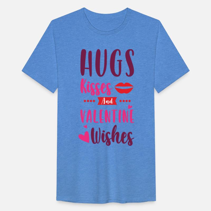 Hugs Kisses And Valentine Wishes