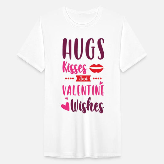 Hugs Kisses And Valentine Wishes