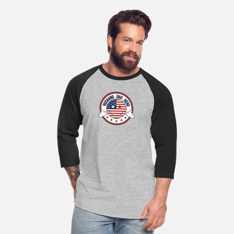 Husband Dad Hero Patriotic Fun Fathers Day Usa Ame
