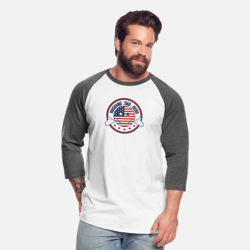 Husband Dad Hero Patriotic Fun Fathers Day Usa Ame