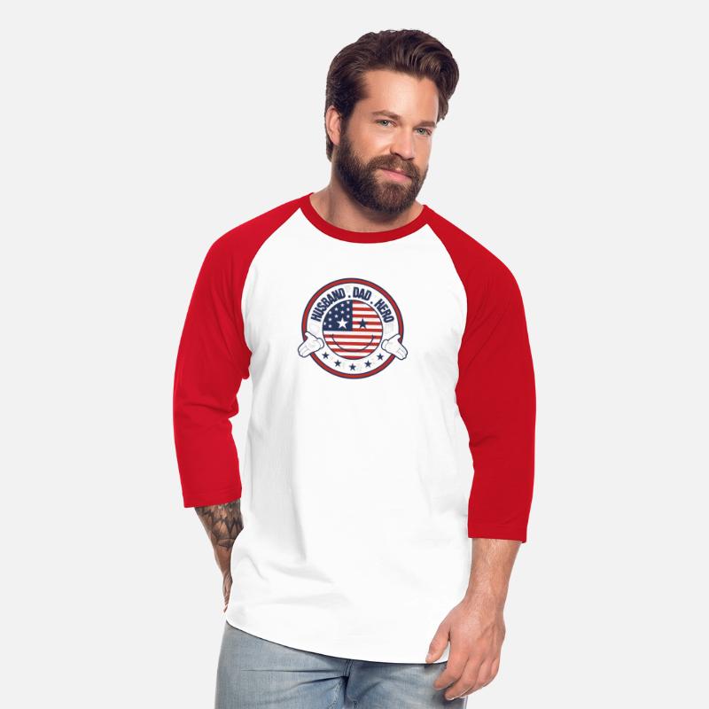 Husband Dad Hero Patriotic Fun Fathers Day Usa Ame