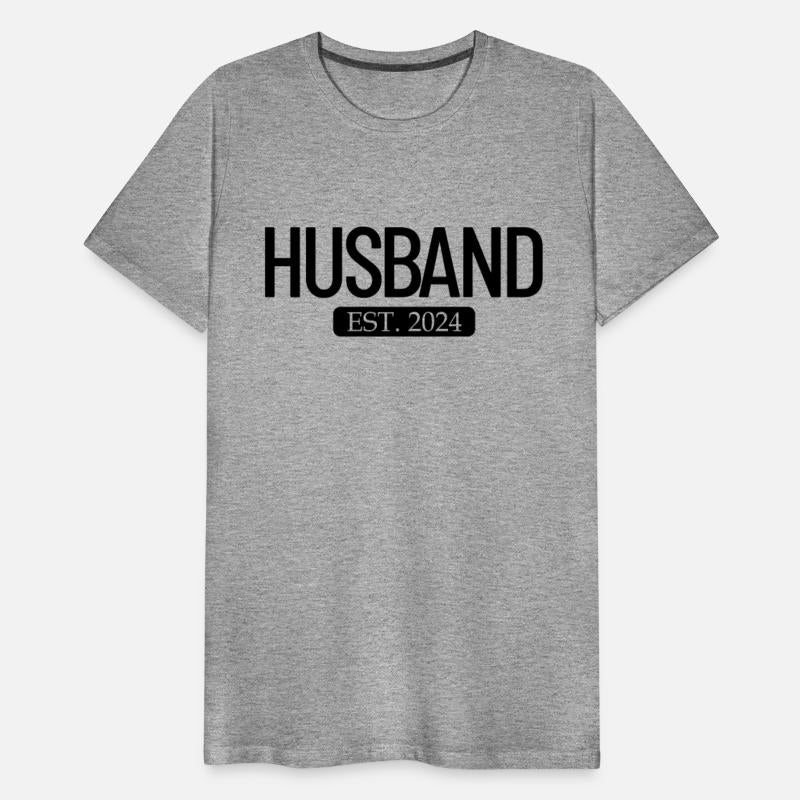 Husband Est. 2024 Matching Couple Married 2024matc