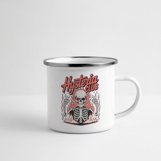 Hysteria Club Skeleton Flame Tee